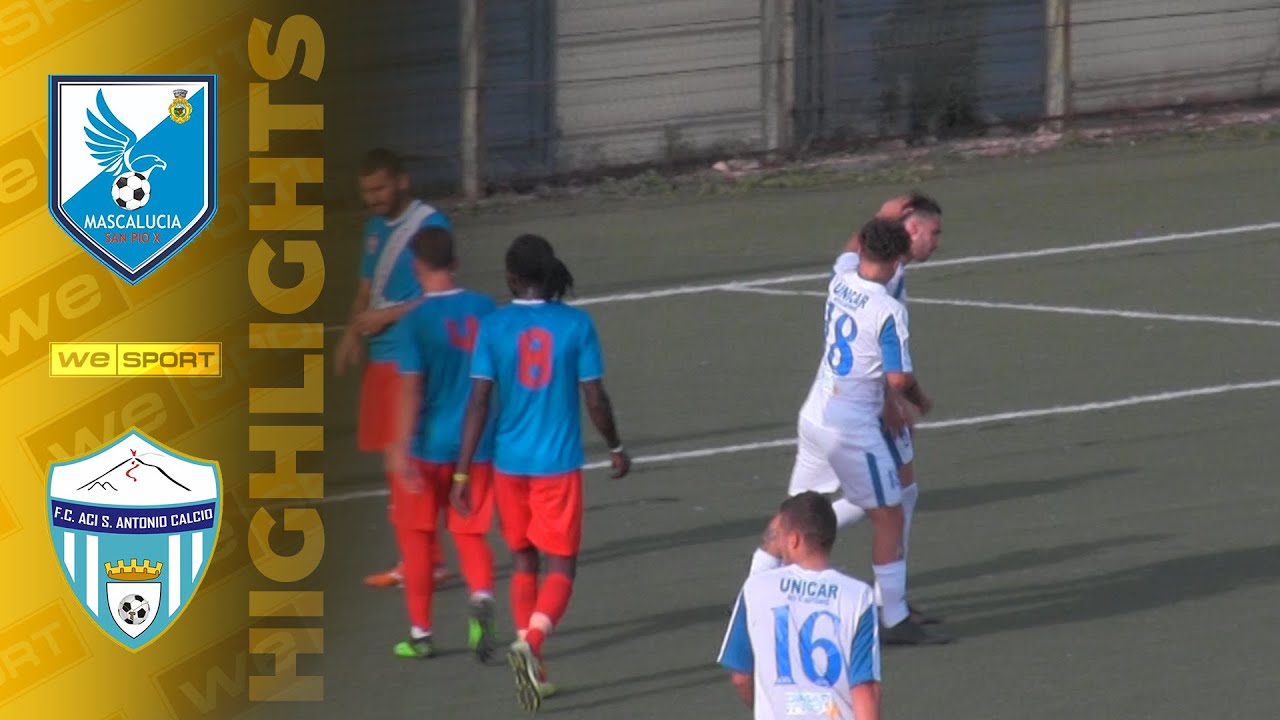 Mascalucia S.Pio X vs FC Aci Sant'Antonio - GIORNATA 6 - ECCELLENZA GIR.B
