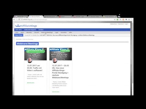 Affiliate Marekting Portal | Geld verdienen mit Partner Programmen Einsteiger |AffiliateKings