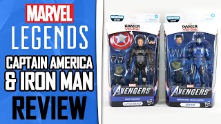 Marvel Legends Gamerverse Stealth Captain America & Atmosphere Armor Iron Man (Joe Fixit BAF) Review