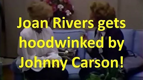 Johnny Carson's Practical Joke on Joan Rivers - Ma...