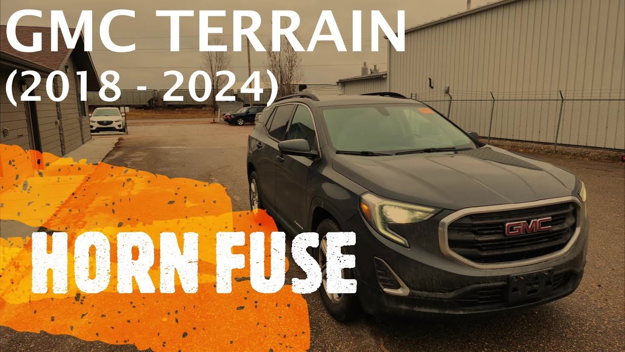 GMC Terrain HORN FUSE LOCATION (2018 2024) YouTube