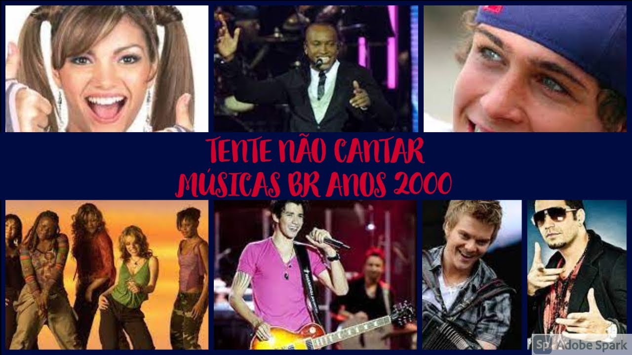 Tente Não Cantar Músicas Brasileiras Dos Anos 2000(Nível Nostálgico)