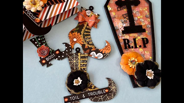 KSCraft | DT Project Share | Witch Boot Tags | Coffin Shaker