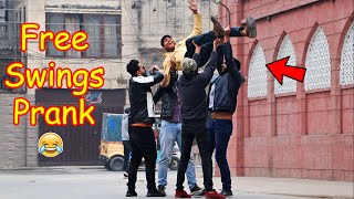 Jhoolay Maatay (Free Swings) Prank | Pranks in Pakistan | LahoriFied Pranks