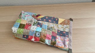 Gather various fabric Scraps and create beautiful Patchwork🪡!!