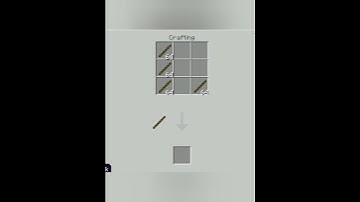 How to make a Minecraft bedside table #shorts