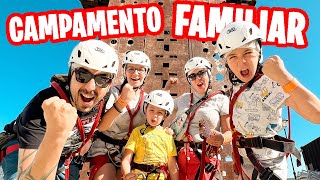 PRIMERAS VACACIONES en un CAMPAMENTO para FAMILIAS de AVENTURA