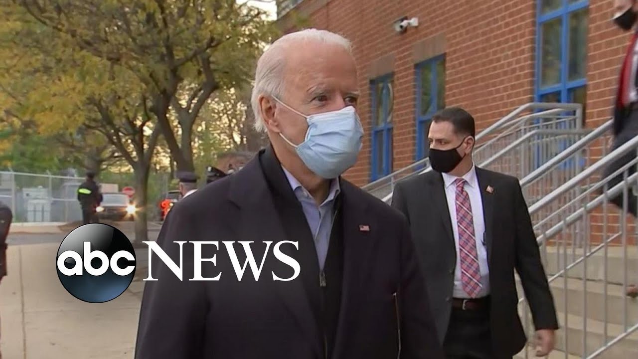 Biden campaigns in Wilmington, Delaware