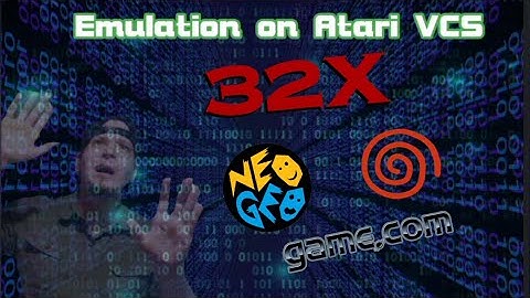 Amateur Atari VCS Emulation Test PART 2/5 (Sega 32x, Dreamcast, Neo Geo, NeoGeo CD, Tiger Game.Com)