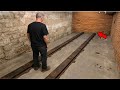 Man Ignored Tracks in Basement for Decades, Finally Broke Wall and Discovered WW2 Secret!