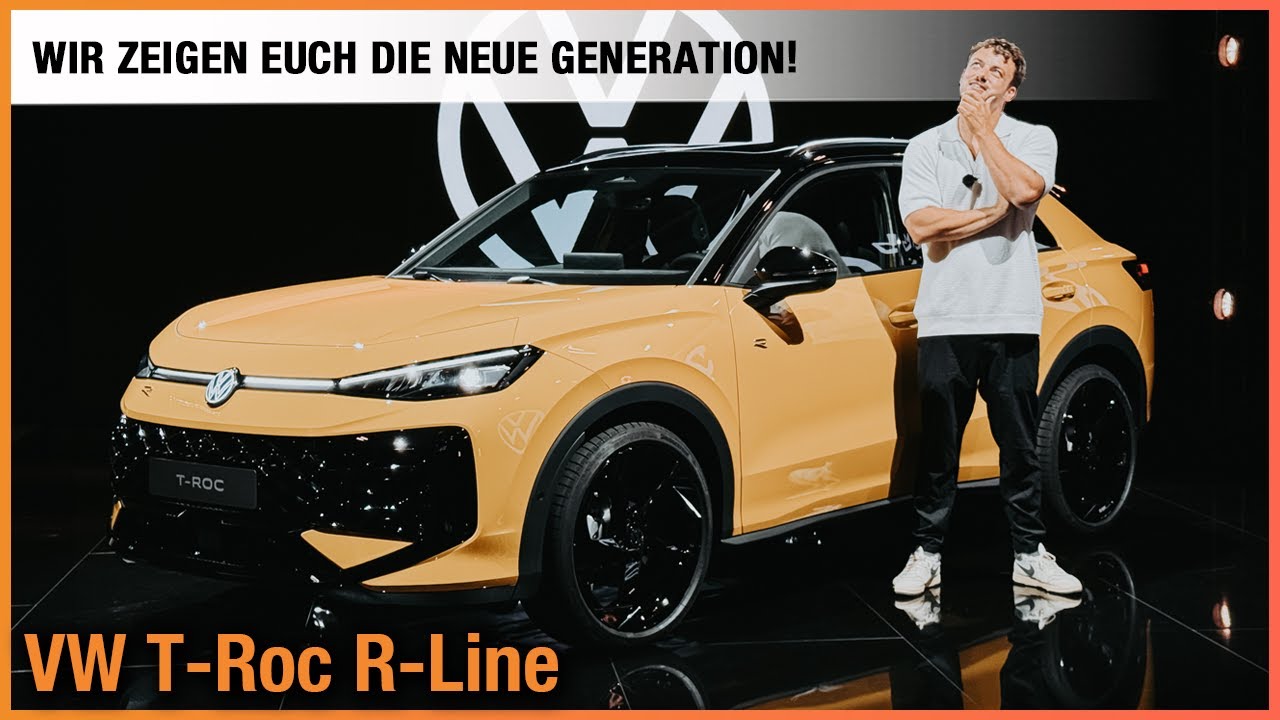 T Rpoc R Line VW T‑Roc R-Line im Test (2026) Wir zeigen euch die NEUE Generation ...