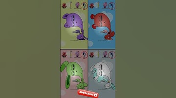 THE SMILING CRITTERS Inside Out 2 Emotions Challenge#dogday #catnap #smilingcritters #viralshorts