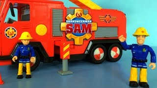 Fireman Sam Toys Deluxe by Simba | Fire Truck Brandweerman Sam - YouTube
