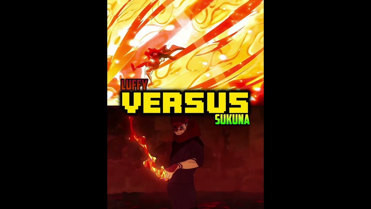 Luffy (Gear 5) VS Jujutsu Kaisen