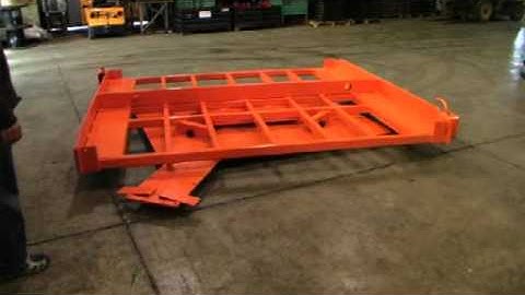 Rack Rotation Base Industrial Equipment for Single or Double Rack, Material Handling Equipment