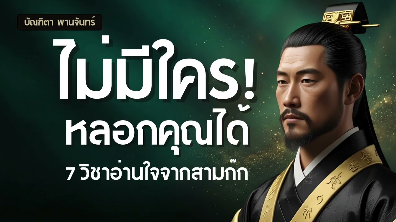 7 วิชาอ่านใจคน ไม่มีใครหลอกคุณได้ บทเรียนจากสามก๊ก l ขงเบ้ง | พอดแคสต์ | จิตวิทยา lบัณฑิตา พานจันทร์