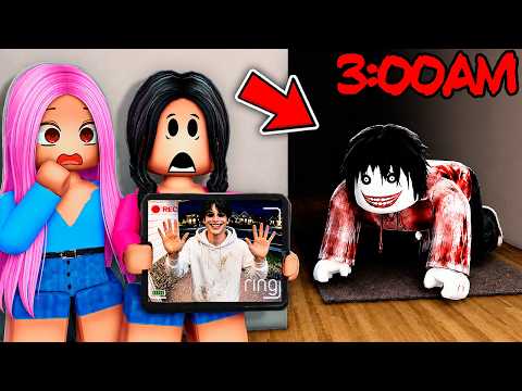 JEFF THE KILLER SHOWED UP TO OUR HOUSE in ROBLOX BROOKHAVEN RP!
