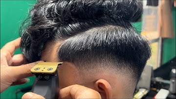 DETAIL fade tutorial MiDLE  ( step by step ) no skip ✂️💈🔥 2025