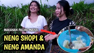 Gadis Desa Neng Shopi Bareng Neng Amanda Makan Khas Sunda Paling Mahal