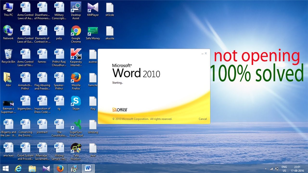 microsoft word keeps freezing windows 8