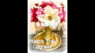 DIY Plastic Serving Tray Upgrade