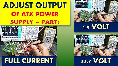#206 How to increase / Adjust Output Voltage in ATX Power supply AT2005 Part 2