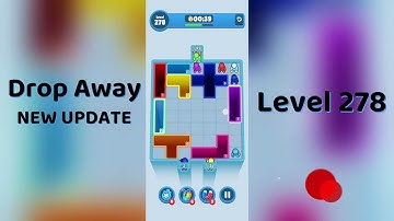 Drop Away Level 278 Walkthrough - NEW UPDATE | Step-by-Step Guide 🧠 | SolutionGuruji
