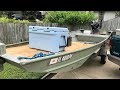 HOW TO TURN MY JON BOAT INTO A SKIFF!! PART 1: (FRONT DECK) HOW TO TURN MY JON BOAT INTO A SKIFF!! PART 1: (FRONT DECK)