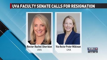 UVA Faculty Senate Calls for Resignations