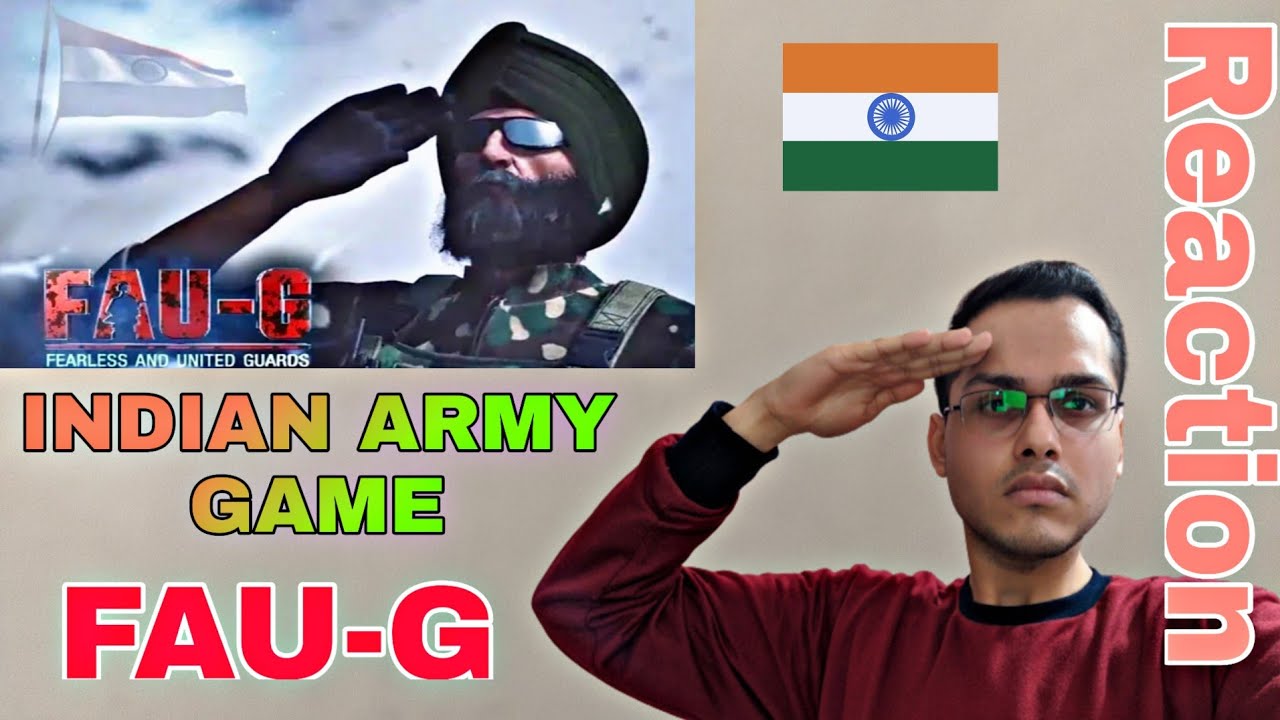 INDAIN REACTION on FAU-G Anthem | FAU-G Game Trailer & FAUG Anthem
