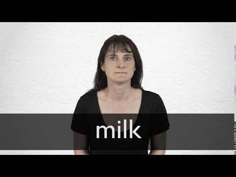 How to pronounce MILK in British English