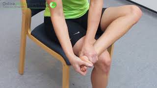 Toe extension mobility L