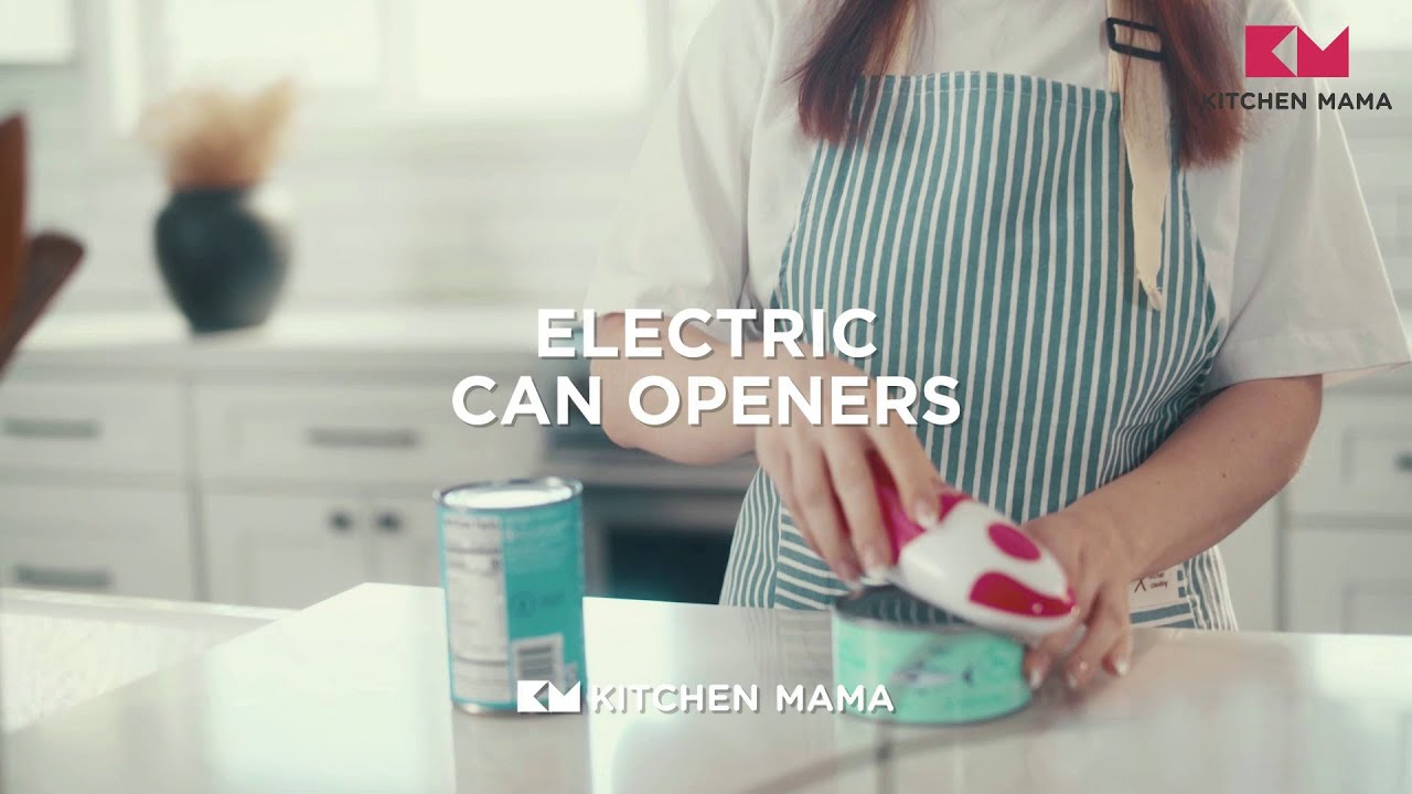 How to Use Kitchen Mama Auto Electric Can Opener 2.0