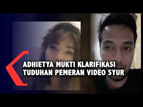 Adhietya Mukti Klarifikasi Tuduhan Pemeran di Video Syur Mirip Gisel