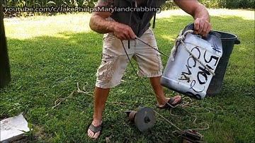 Trotline - How to Make Trot Line Buoys & Crabbing Gear