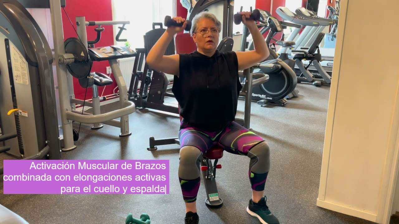Brazos y Activación Muscular Espalda y Cuello