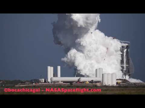 SpaceX Starship Mk1 Cyro Failure Aftermath