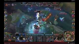Wall bug Sejuani and SKT T1 won game! Mid-Season Invitational 2015