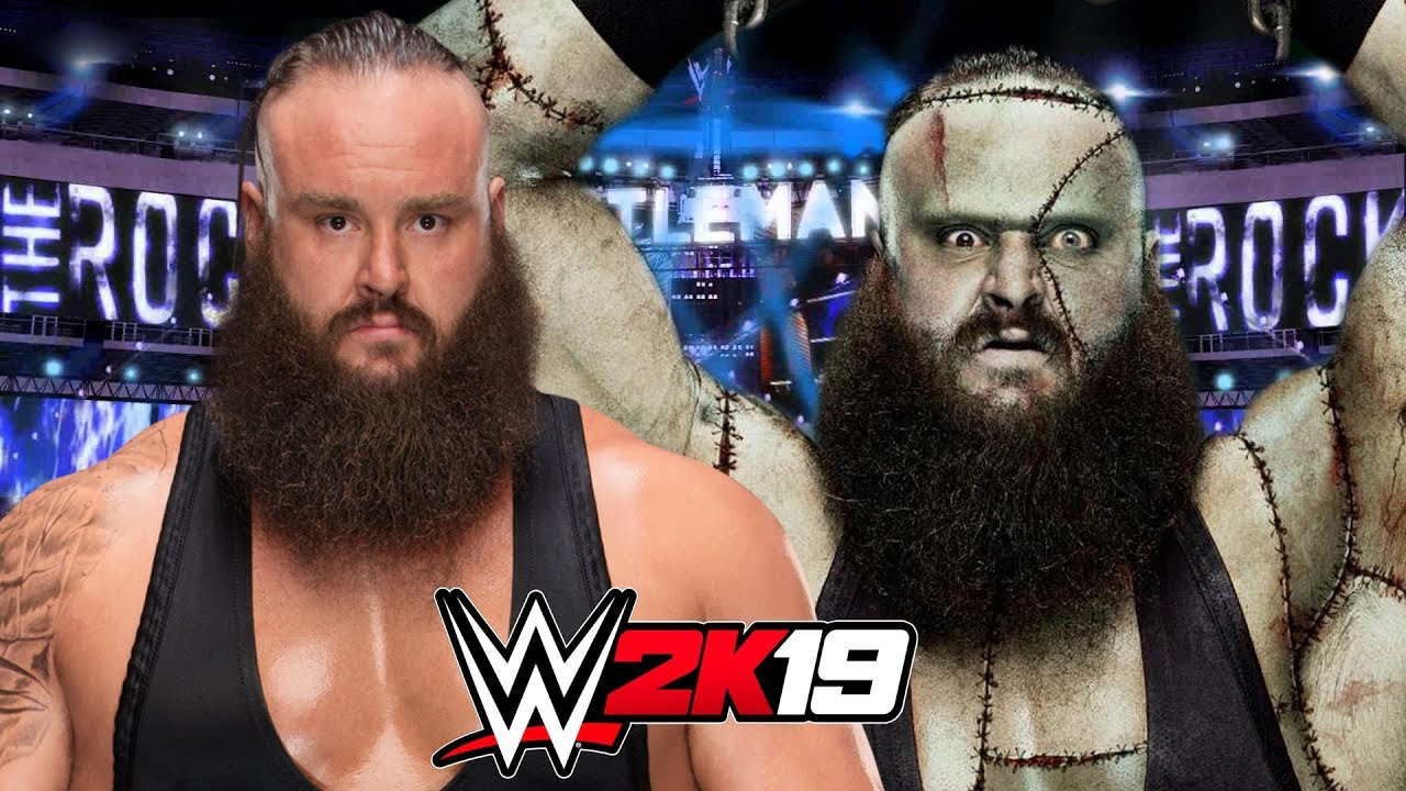 WWE 2K19 | BRAUN STROWMAN vs ZOMBIE STROWMAN