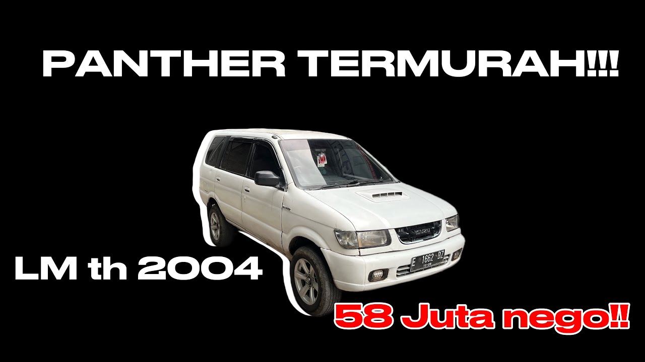 PANTHER KAPSUL TERMURAH DI ALI MOTOR! Th 2004 GAK NYAMPE 60 JUTA!!!