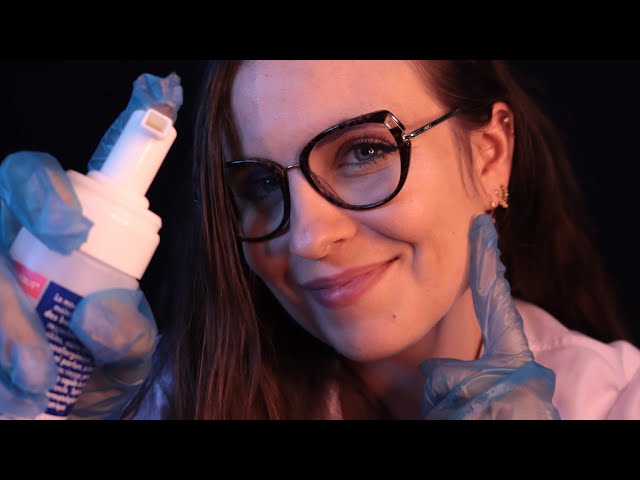 ASMR | Roleplay médical : Rendez-vous chez l'ORL 👂🏻(avec le 3DIO) Nettoyage, massage, pinceaux, ...