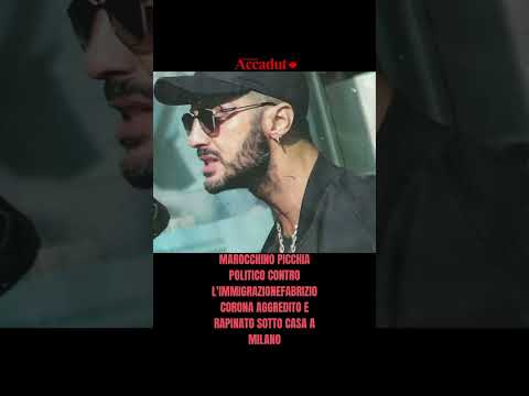 Video FABRIZIO CORONA AGGREDITO E RAPINATO SOTTO CASA A MILANO