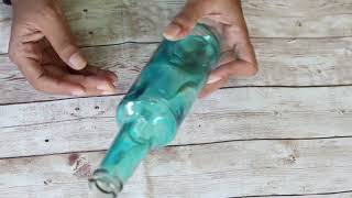 HOW TO COLOR A GLASS BOTTLE |