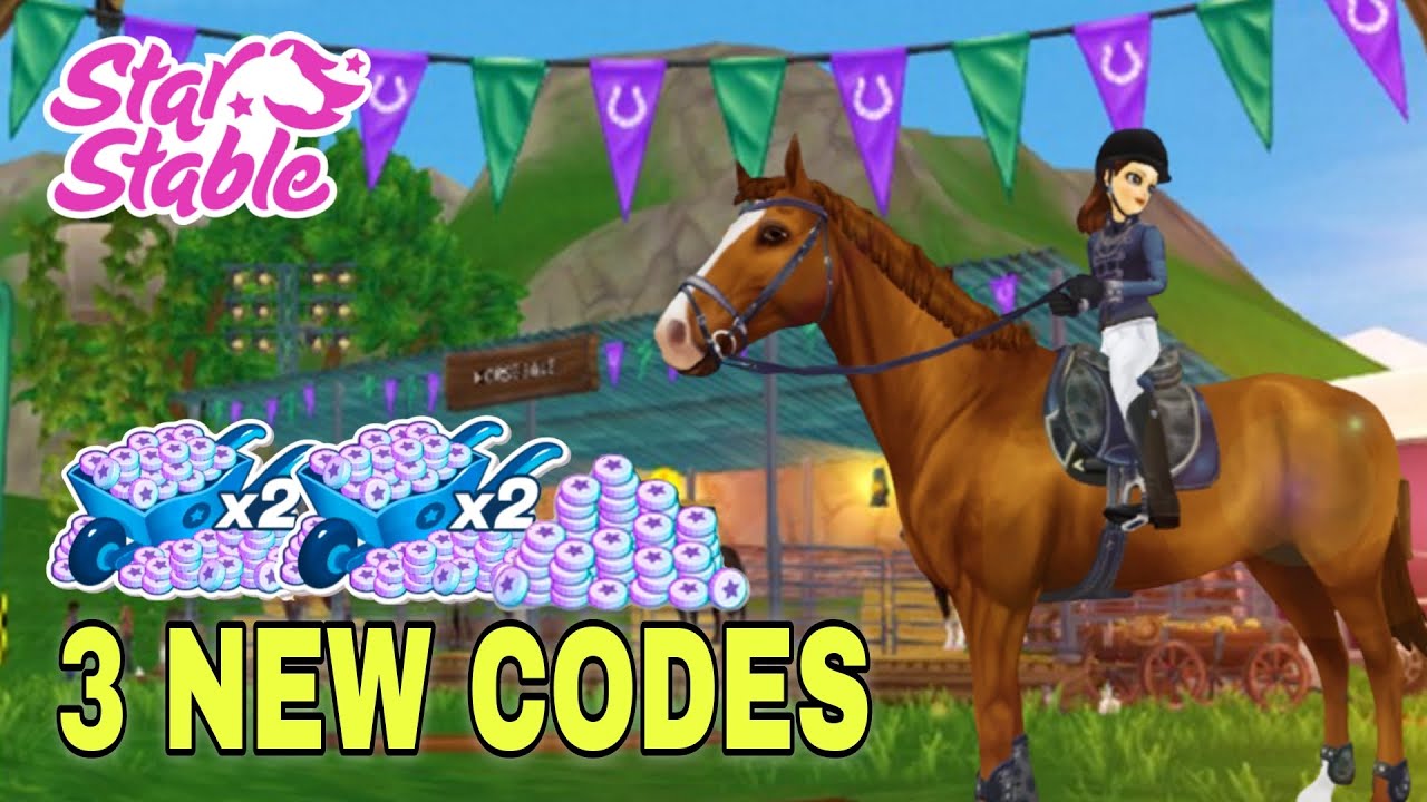 Star Stable redeem codes for Star coins new Star Stable codes for