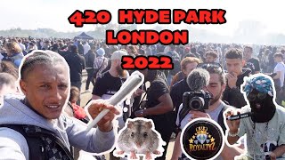 420 HYDE PARK LONDON 2022 | BIG LONDON SESH | SPACED