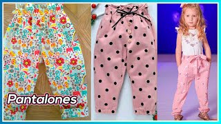 núcleo Peticionario Fracción Pantalones para niñas súper hermosos ♥ - YouTube