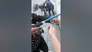 Dây câu cá mà đốt không đứt thì là dây kim loại à #cancaumay #fishing #cauca