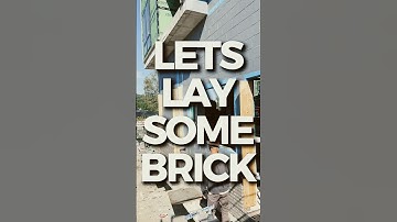 Satisfying Bricklaying Timelapse 🧱🔥