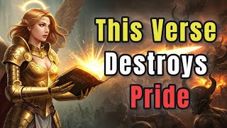 The Forgotten Bible Verse That Destroys Pride | Satan Fears This