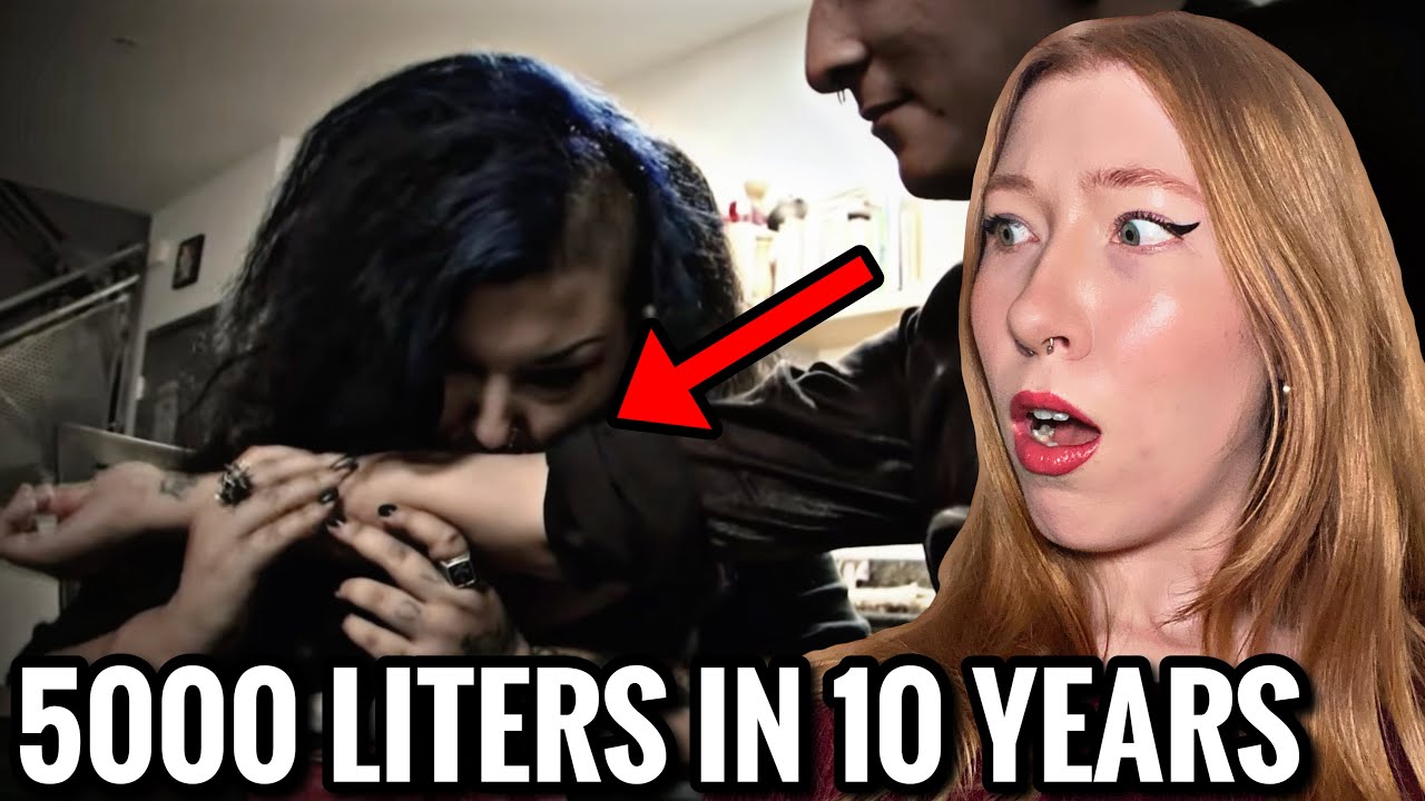 Woman Addicted To Drinking HUMAN Blood